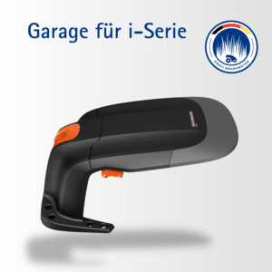 Hochwertige Garage für die Navimow i-Serie, bietet Schutz vor Witterungseinflüssen und verlängert die Lebensdauer des Mähroboters.