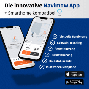 NEU 2025 | Segway Navimow H500E-VF Mähroboter | bis 500 m² | Kabellos | 4G-LTE & WLAN | KI-Kamera 1 Die Fortschrittlichste KI Technologie 57 1