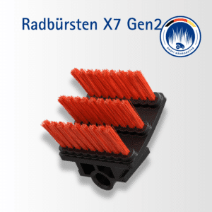 Radbürsten für Sunseeker X7 Gen2 Mähroboter – Original Ersatzteil mit robusten Borsten für optimale Traktion und zuverlässige Rasenpflege
