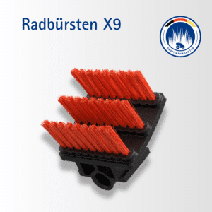 Radbürsten für Sunseeker X9 Mähroboter – Original Ersatzteil mit langlebigen Borsten für optimale Traktion und saubere Rasenpflege
