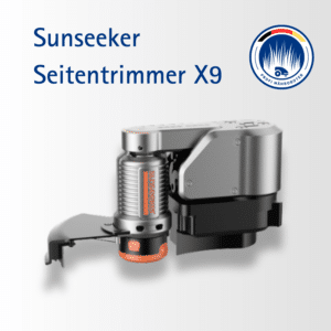 Sunseeker Seitentrimmer X9 – Original Kantenschneider Modul für präzises Schneiden entlang von Rasenkanten