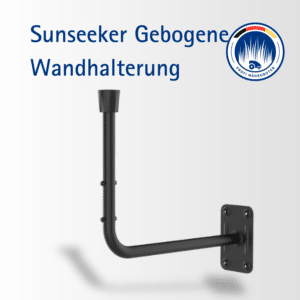 Sunseeker Gebogene Wandhalterung für Antenne – stabile Metallhalterung zur sicheren Montage der RTK-Antenne von Sunseeker Mährobotern