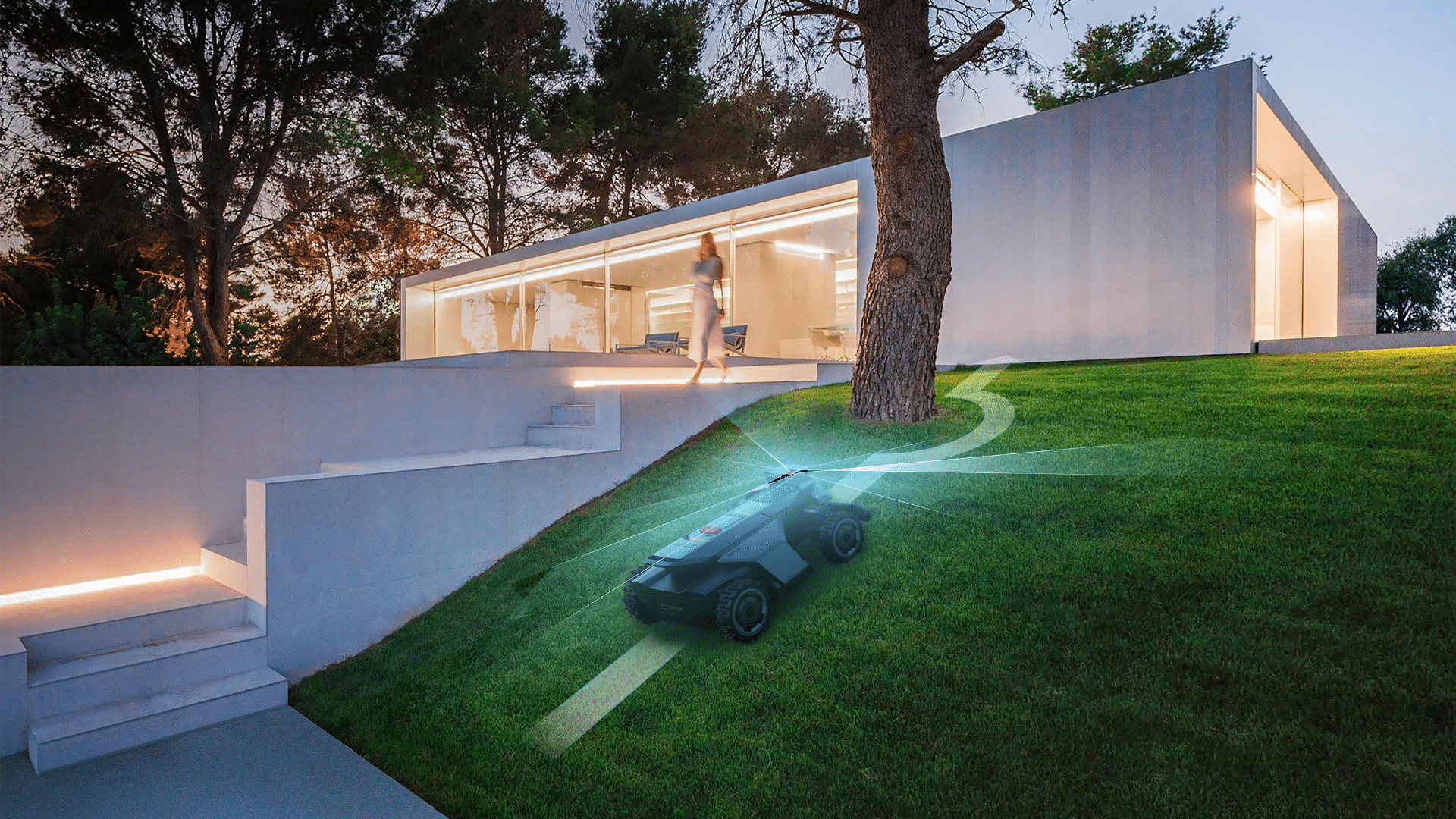 Segway Navimow X450E | 5.000 m² | Base Camp Starter Set 1 Querformat 53