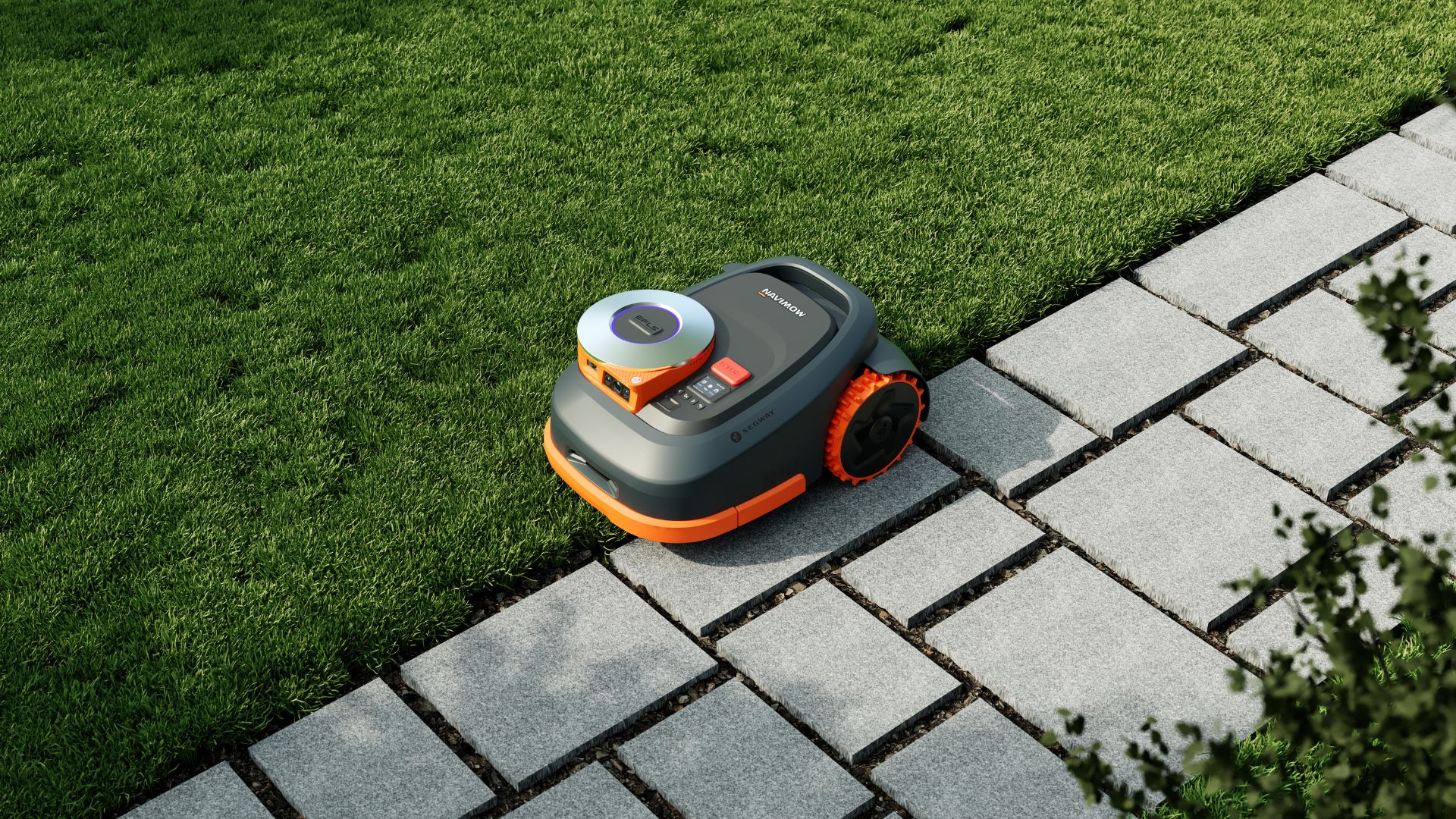 Segway Navimow H210E | 1.000 m² | Base Camp Starter Set 2 Querformat