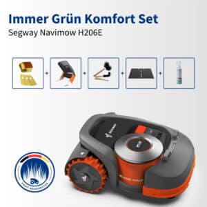 Segway Navimow H206E | 600 m² | Immer grün Komfort Set