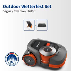 Segway Navimow H206E | 600 m² | Outdoor Wetterfest Set