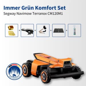 Segway Navimow Terranox | 12.000 m² | Immer grün Komfort Set