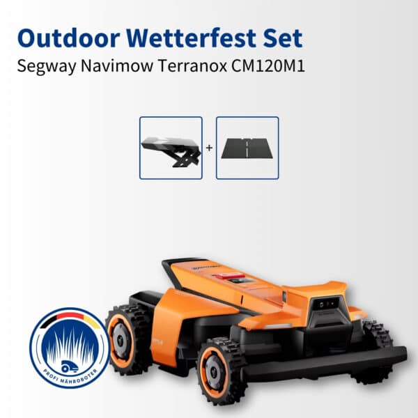 Segway Navimow Terranox | 12.000 m² | Outdoor Wetterfest Set