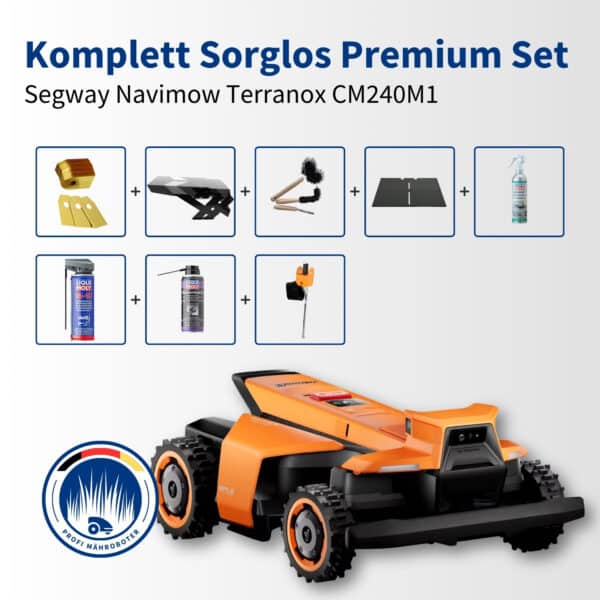 Segway Navimow Terranox | 24.000 m² | Komplett-Sorglos Premium Set