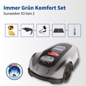 Sunseeker X3 Gen2 | 800 m² | Immer grün Komfort Set