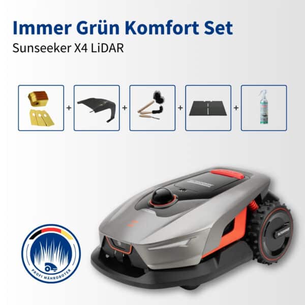 Sunseeker X4 | 1.200 m² | Immer grün Komfort Set