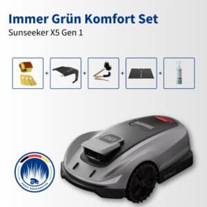 Sunseeker X5 | 2.000 m² | Immer grün Komfort Set