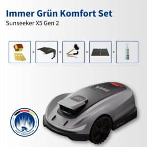Sunseeker X5 Gen2 | 2.000 m² | Immer grün Komfort Set
