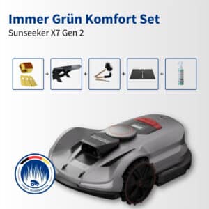 Sunseeker X7 Gen2 | 3.000 m² | Immer grün Komfort Set