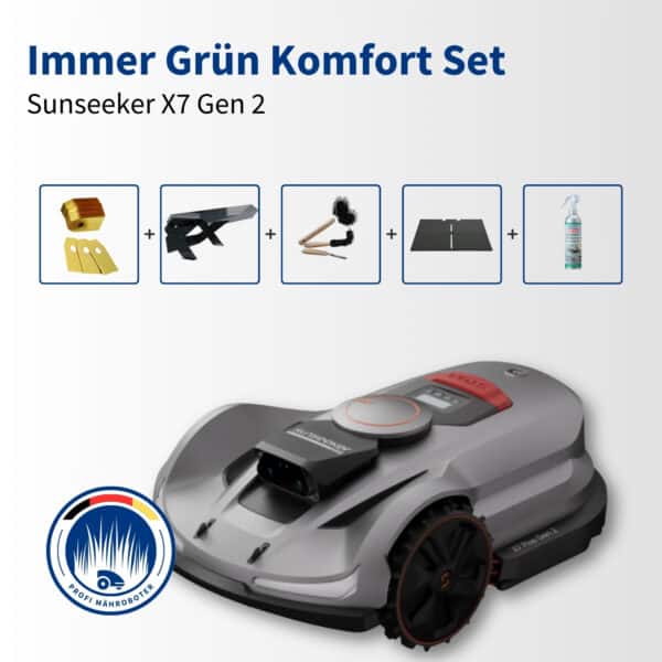 Sunseeker X7 Gen2 | 3.000 m² | Immer grün Komfort Set