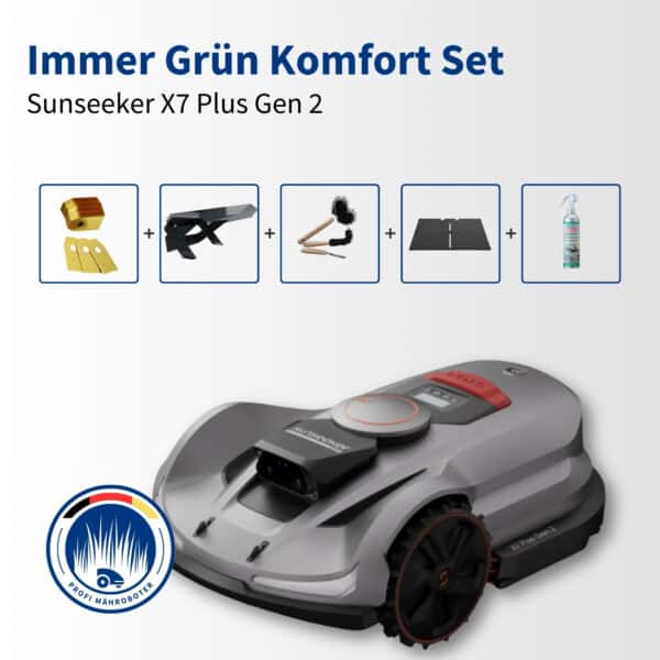 Sunseeker X7 Plus Gen2 | 6.000 m² | Immer grün Komfort Set