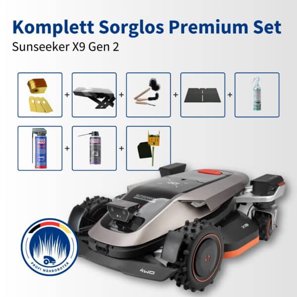 Sunseeker X9 | 12.000 m² | Komplett-Sorglos Premium Set