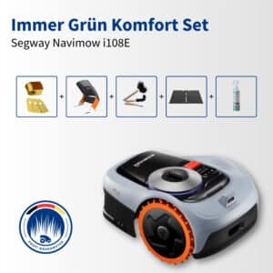 Segway Navimow i108E | 800 m² | Immer grün Komfort Set