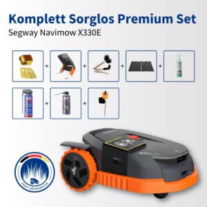 Segway Navimow X330E | 3.000 m² | Komplett-Sorglos Premium Set