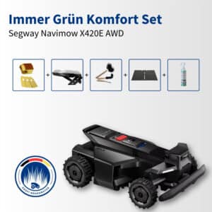 Segway Navimow X420E | 2.000 m² | Immer grün Komfort Set