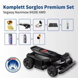 Segway Navimow X420E | 2.000 m² | Komplett-Sorglos Premium Set