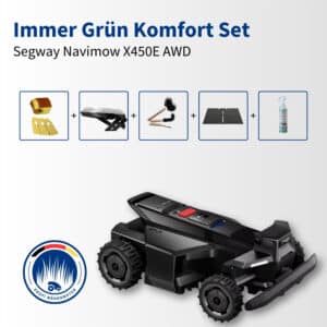 Segway Navimow X450E | 5.000 m² | Immer grün Komfort Set
