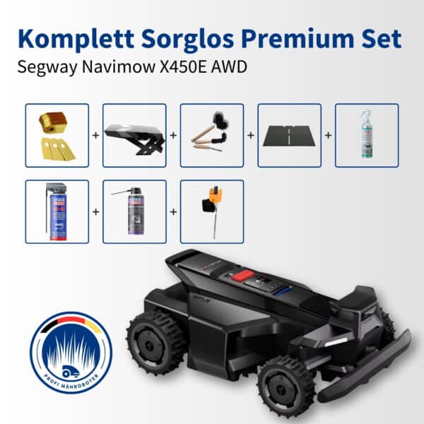 Segway Navimow X450E | 5.000 m² | Komplett-Sorglos Premium Set