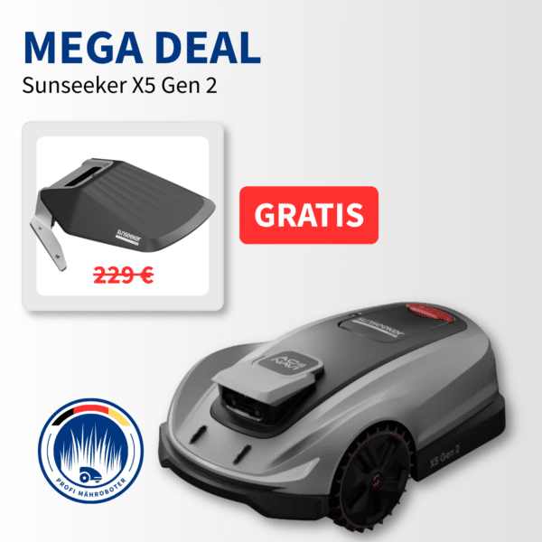 Sunseeker X5 | 2.000 m² | Mega Deal Set inkl. GRATIS Sunseeker Garage im Wert von 229 €