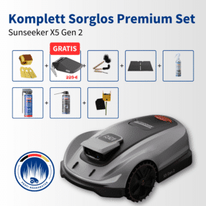 Sunseeker X5 | 2.000 m² | Komplett-Sorglos Premium Set inkl. GRATIS Sunseeker Garage im Wert von 229 €
