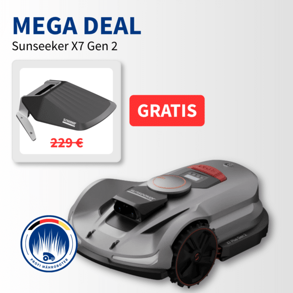 Sunseeker X7 | 3.000 m² | Mega Deal Set inkl. GRATIS Sunseeker Garage im Wert von 229 €