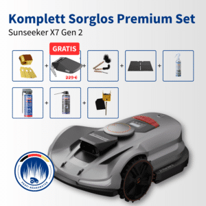 Sunseeker X7 | 3.000 m² | Komplett-Sorglos Premium Set inkl. GRATIS Sunseeker Garage im Wert von 229 €