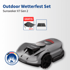 Sunseeker X7 | 3.000 m² | Outdoor Wetterfest Set inkl. GRATIS Sunseeker Garage im Wert von 229 €